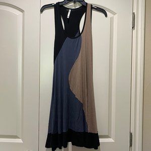 Love Culture Neutral Color Block Dress